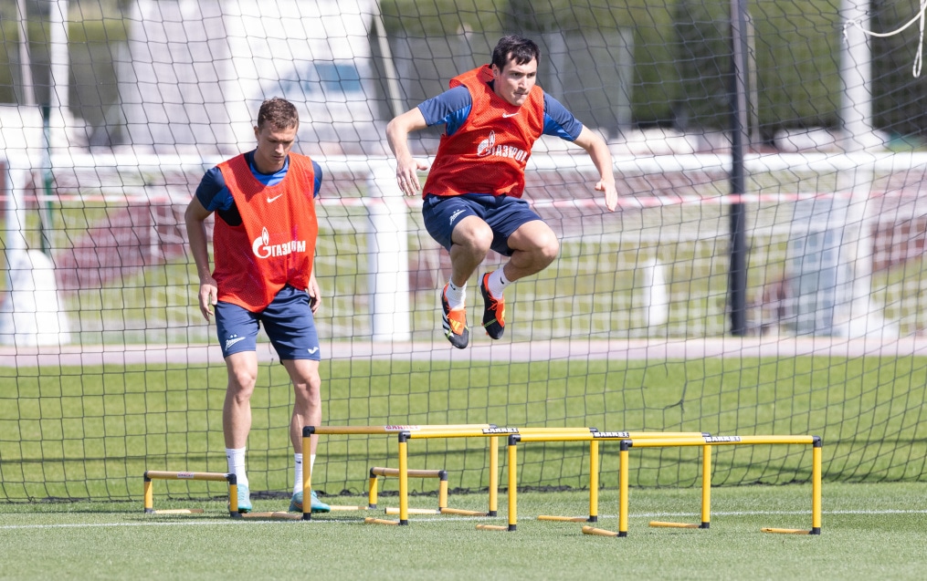 Зимние «Газпром» — тренировочные сборы в Катаре: 4 февраля, утренняя тренировка