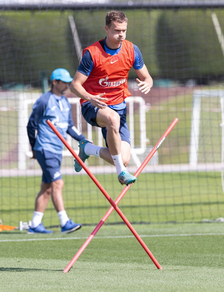 Зимние «Газпром» — тренировочные сборы в Катаре: 4 февраля, утренняя тренировка