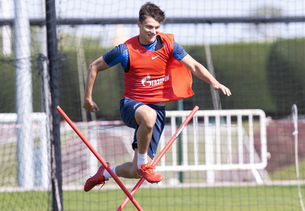 Зимние «Газпром» — тренировочные сборы в Катаре: 4 февраля, утренняя тренировка