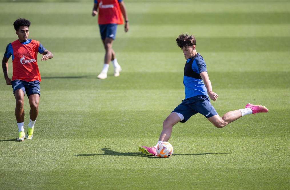 Зимние «Газпром» — тренировочные сборы в Катаре: 4 февраля, утренняя тренировка