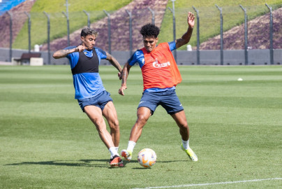 Зимние «Газпром» — тренировочные сборы в Катаре: 4 февраля, утренняя тренировка