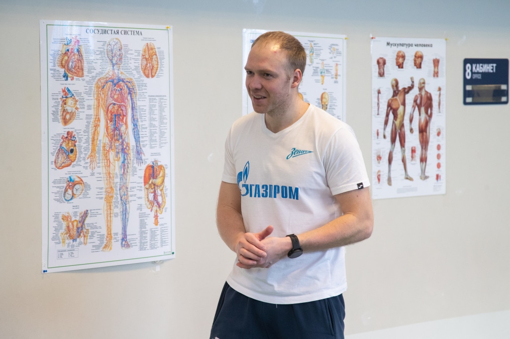 Тренировка «Зенита»-2 в «Газпром»-Академии