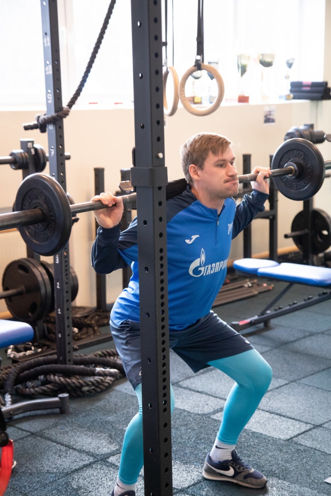 Тренировка «Зенита»-2 в «Газпром»-Академии