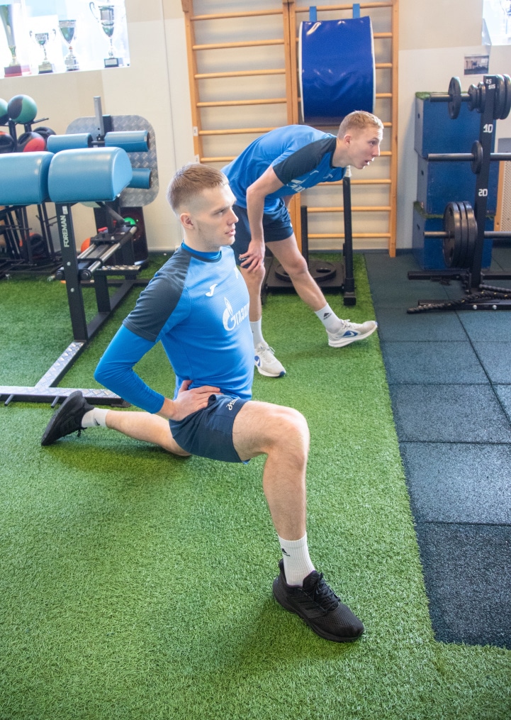 Тренировка «Зенита»-2 в «Газпром»-Академии