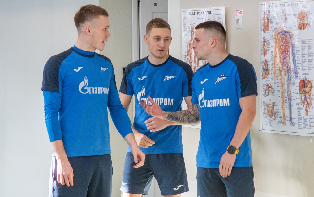 Тренировка «Зенита»-2 в «Газпром»-Академии