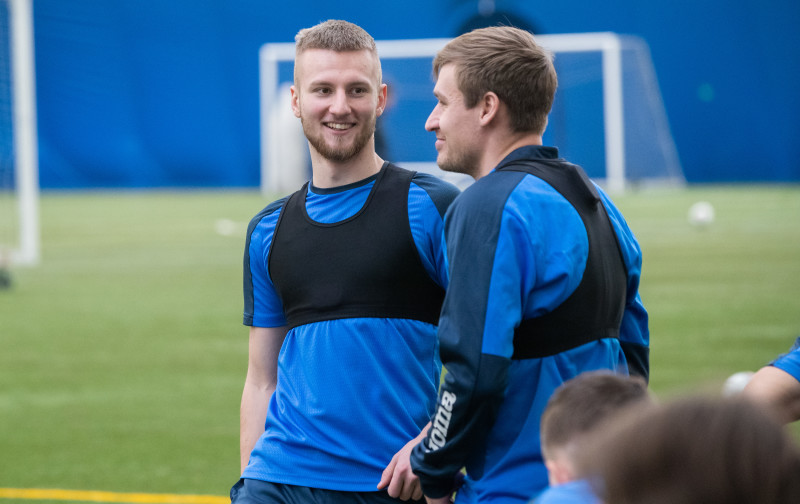 Тренировка «Зенита»-2 в «Газпром»-Академии