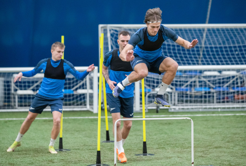 Тренировка «Зенита»-2 в «Газпром»-Академии