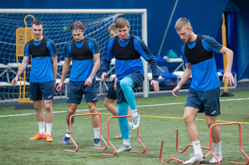 Тренировка «Зенита»-2 в «Газпром»-Академии