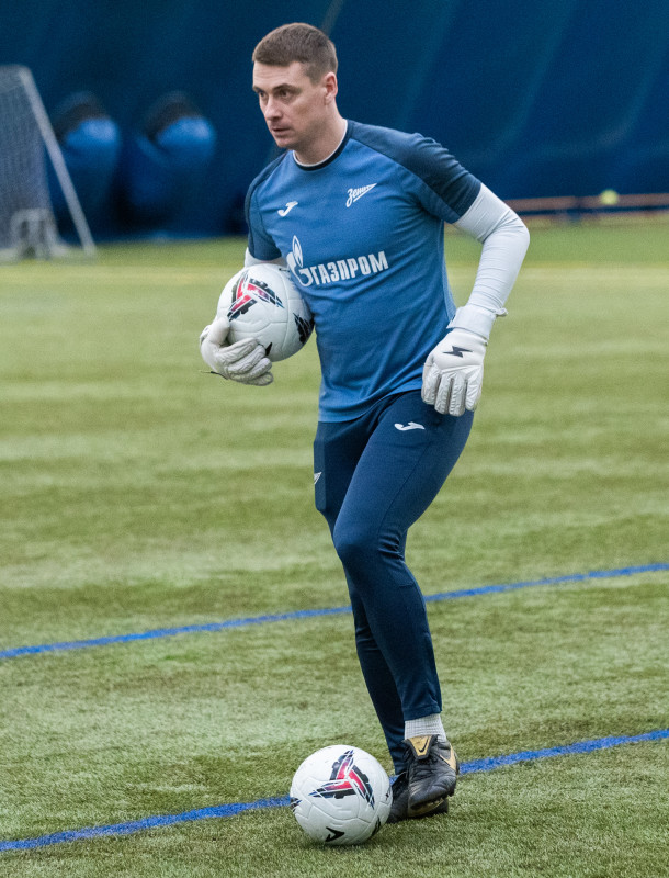 Тренировка «Зенита»-2 в «Газпром»-Академии