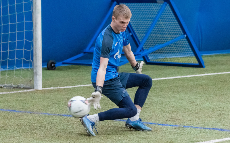 Тренировка «Зенита»-2 в «Газпром»-Академии