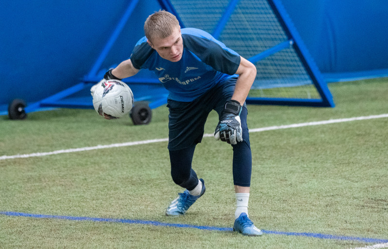 Тренировка «Зенита»-2 в «Газпром»-Академии