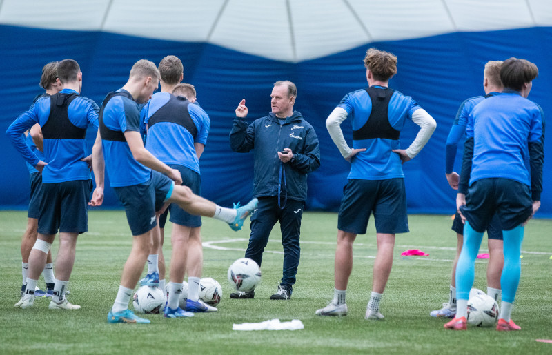 Тренировка «Зенита»-2 в «Газпром»-Академии