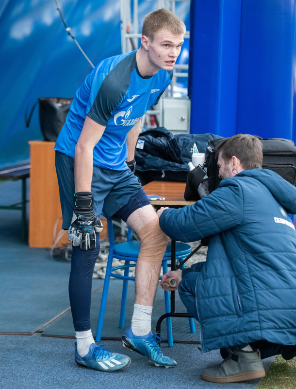 Тренировка «Зенита»-2 в «Газпром»-Академии