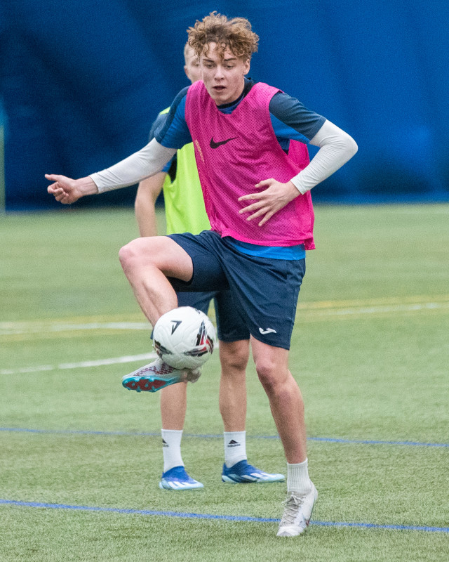 Тренировка «Зенита»-2 в «Газпром»-Академии