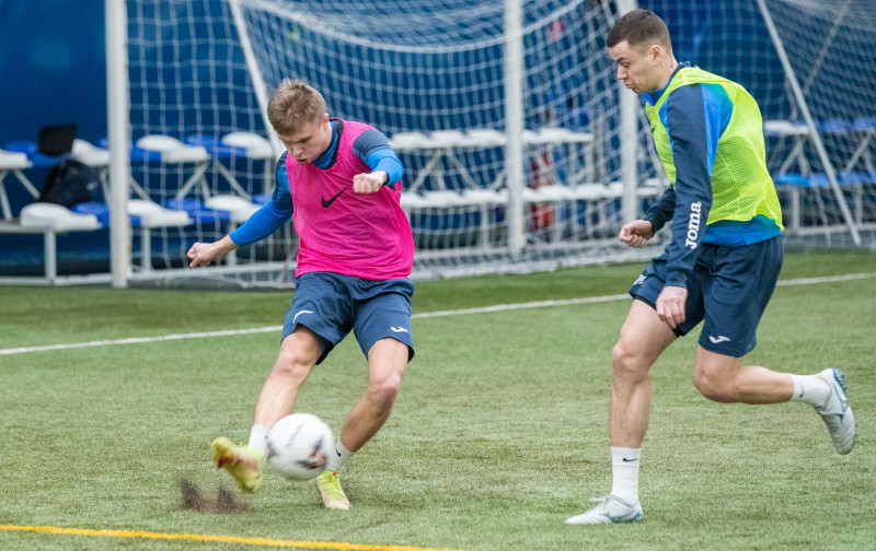 Тренировка «Зенита»-2 в «Газпром»-Академии