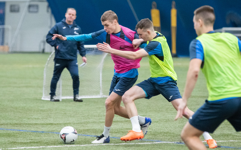 Тренировка «Зенита»-2 в «Газпром»-Академии