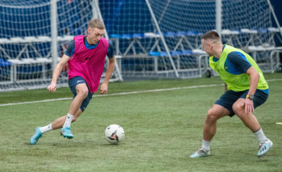 Тренировка «Зенита»-2 в «Газпром»-Академии