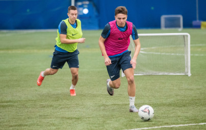 Тренировка «Зенита»-2 в «Газпром»-Академии