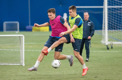 Тренировка «Зенита»-2 в «Газпром»-Академии