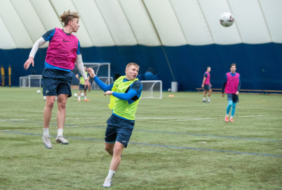 Тренировка «Зенита»-2 в «Газпром»-Академии