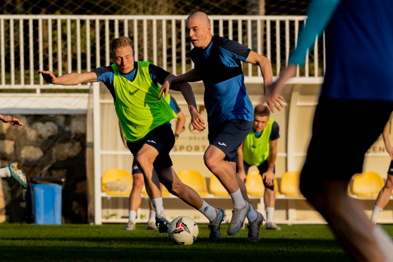 Зимний учебно-тренировочный сбор «Зенита»-2 в Турции: 17 февраля, вечерняя тренировка