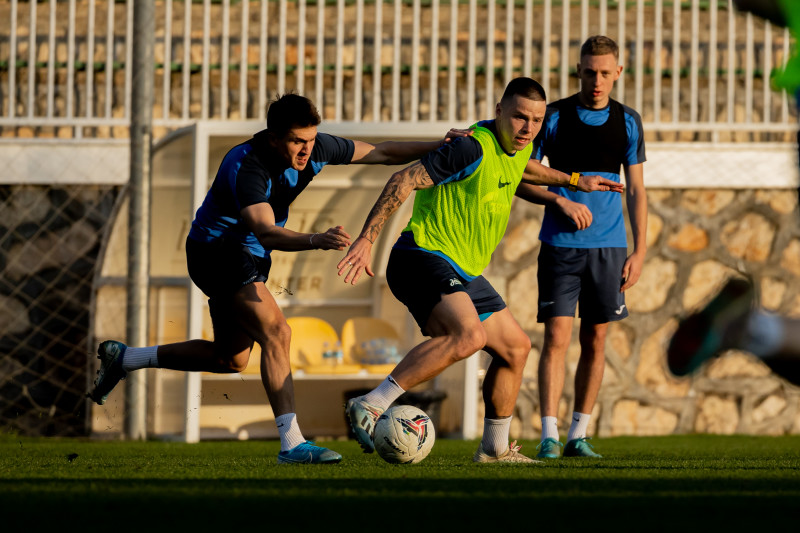 Зимний учебно-тренировочный сбор «Зенита»-2 в Турции: 17 февраля, вечерняя тренировка