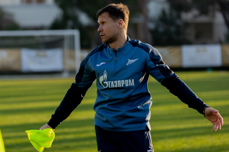 Зимний учебно-тренировочный сбор «Зенита»-2 в Турции: 17 февраля, вечерняя тренировка