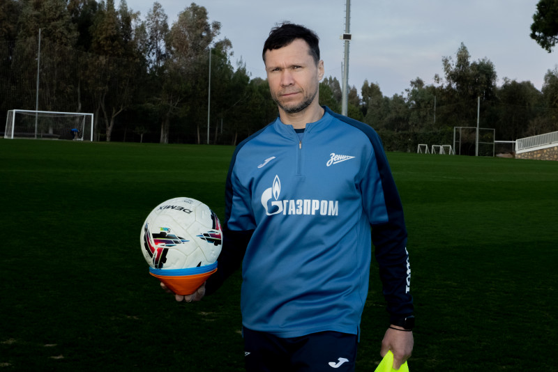 Зимний учебно-тренировочный сбор «Зенита»-2 в Турции: 17 февраля, вечерняя тренировка