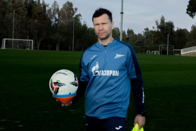 Зимний учебно-тренировочный сбор «Зенита»-2 в Турции: 17 февраля, вечерняя тренировка