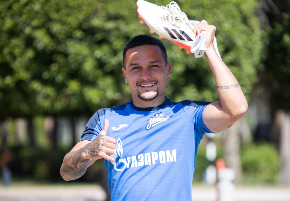 Третьи «Газпром» — тренировочные сборы  в Абу-Даби: 22 февраля, утренняя тренировка