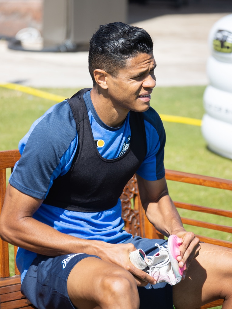 Третьи «Газпром» — тренировочные сборы  в Абу-Даби: 22 февраля, утренняя тренировка