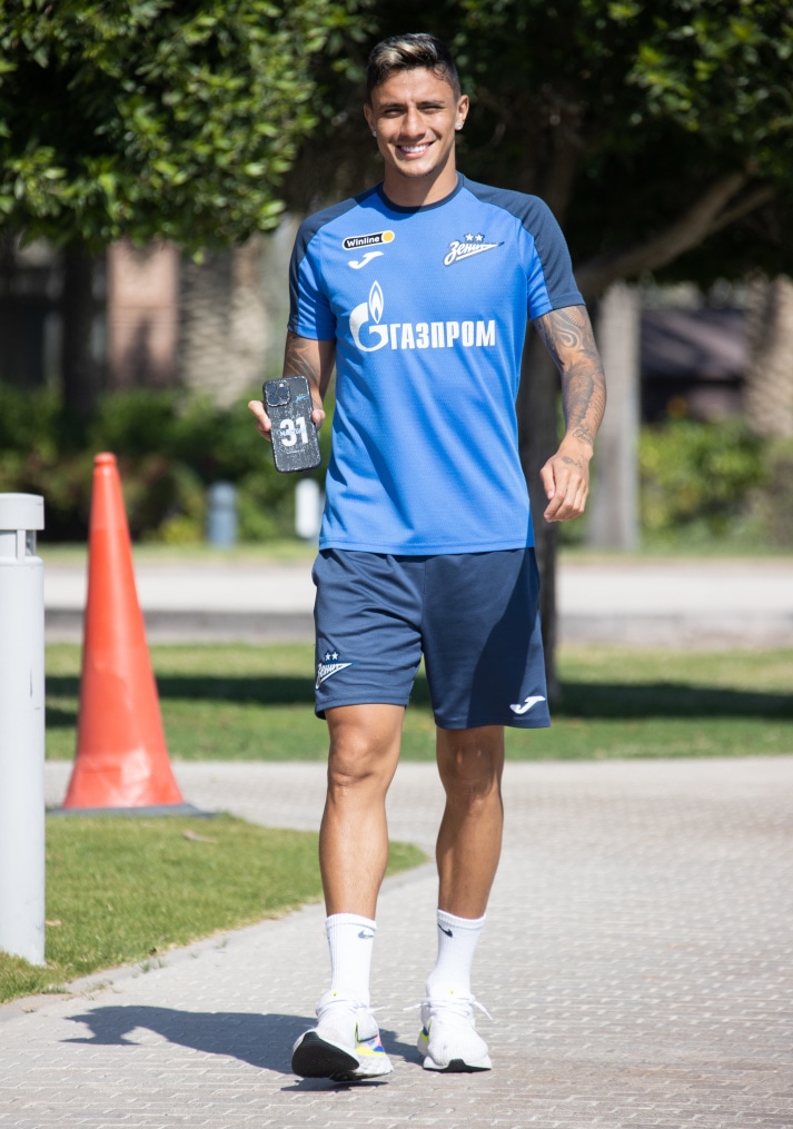 Третьи «Газпром» — тренировочные сборы  в Абу-Даби: 22 февраля, утренняя тренировка