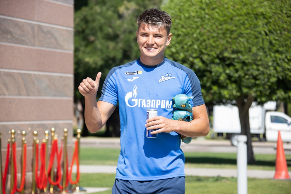 Третьи «Газпром» — тренировочные сборы  в Абу-Даби: 22 февраля, утренняя тренировка