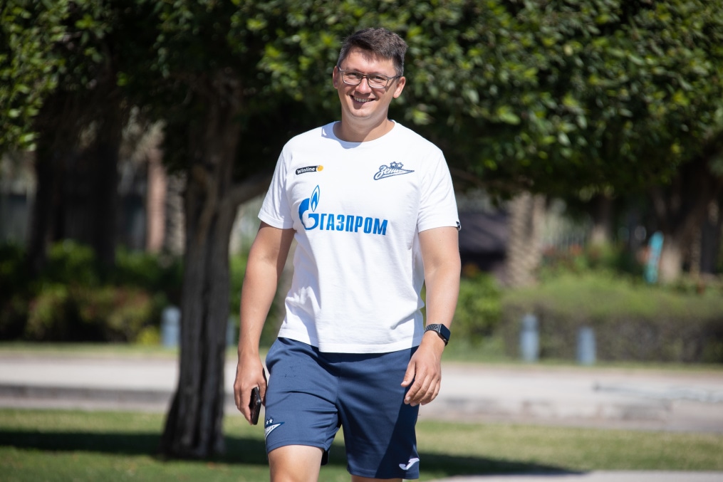 Третьи «Газпром» — тренировочные сборы  в Абу-Даби: 22 февраля, утренняя тренировка