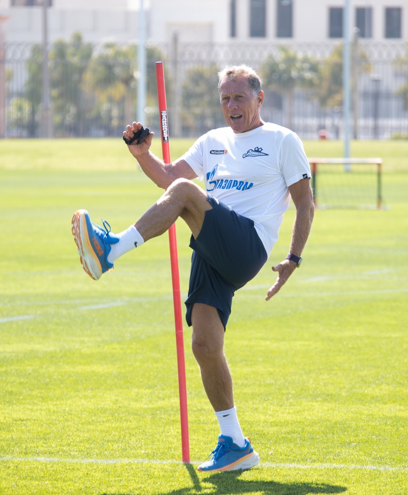 Третьи «Газпром» — тренировочные сборы  в Абу-Даби: 22 февраля, утренняя тренировка