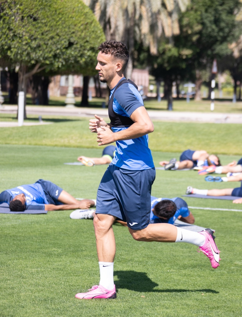 Третьи «Газпром» — тренировочные сборы  в Абу-Даби: 22 февраля, утренняя тренировка