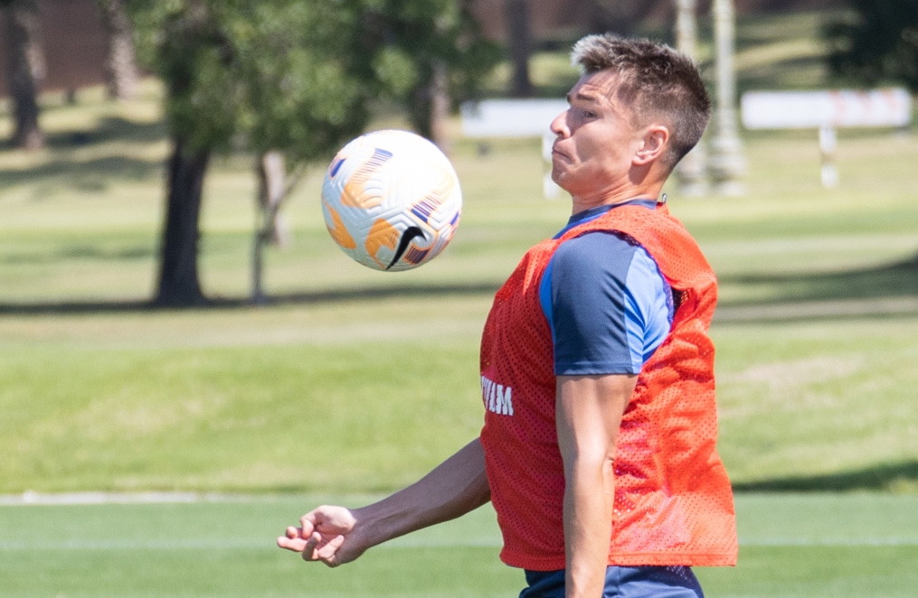 Третьи «Газпром» — тренировочные сборы  в Абу-Даби: 22 февраля, утренняя тренировка