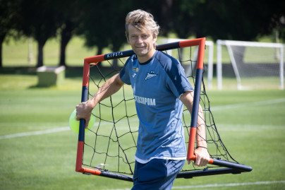 Третьи «Газпром» — тренировочные сборы  в Абу-Даби: 22 февраля, утренняя тренировка