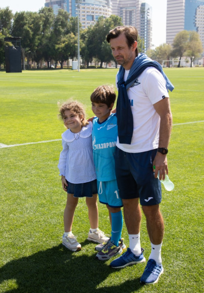 Третьи «Газпром» — тренировочные сборы  в Абу-Даби: 22 февраля, утренняя тренировка