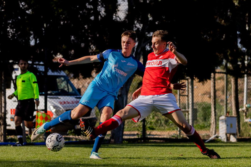 Товарищеский матч на сборах в Турции: «Зенит»-2009 — «Спартак»-2009