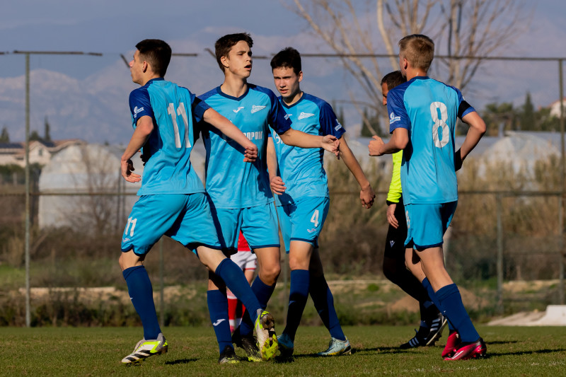 Товарищеский матч на сборах в Турции: «Зенит»-2009 — «Спартак»-2009