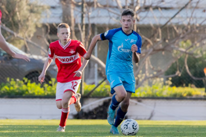 Товарищеский матч на сборах в Турции: «Зенит»-2009 — «Спартак»-2009