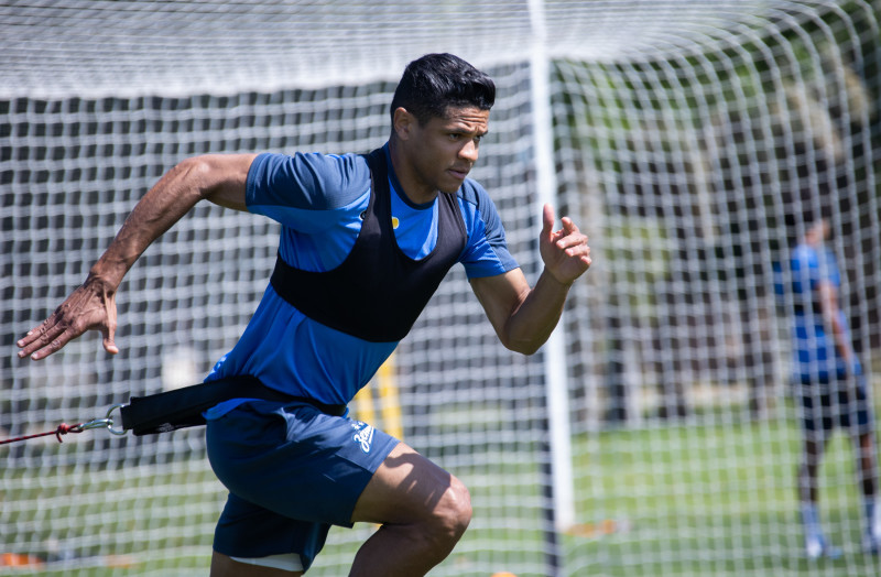 Третьи «Газпром» — тренировочные сборы  в Абу-Даби: 27 февраля, утренняя тренировка