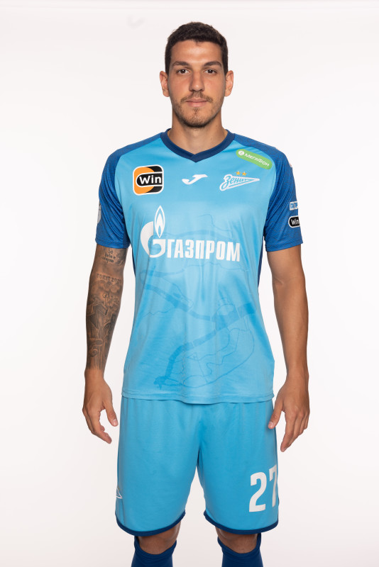 Фотосессия игроков ФК «Зенит» в форме Joma, сезона 2023/24