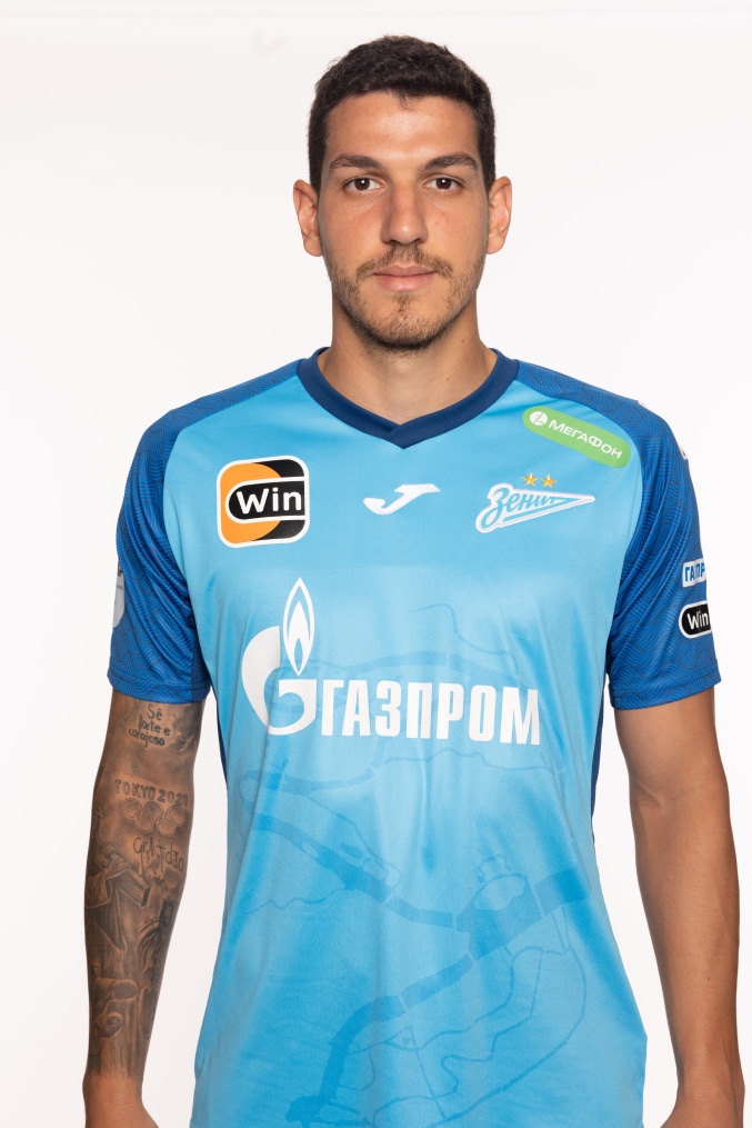 Фотосессия игроков ФК «Зенит» в форме Joma, сезона 2023/24