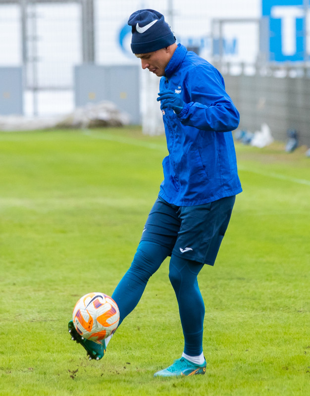 Открытая тренировка «Зенита» перед матчем с «Уралом»