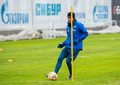 Открытая тренировка «Зенита» перед матчем с «Уралом»