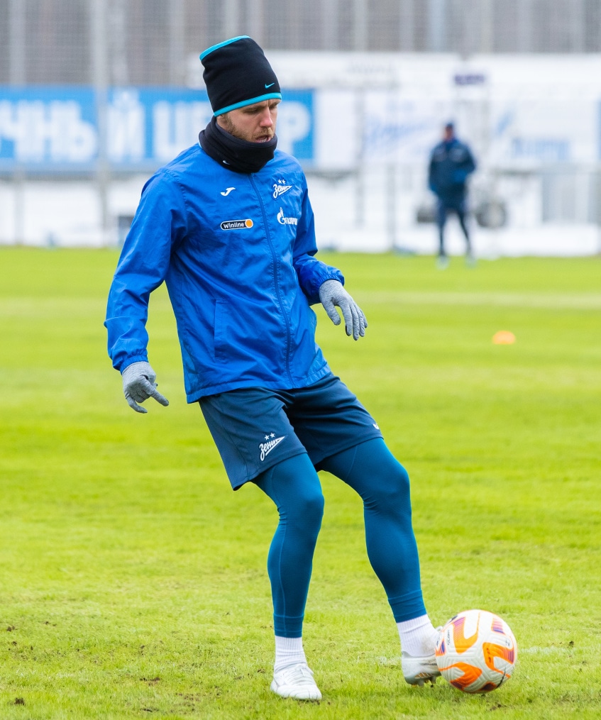 Открытая тренировка «Зенита» перед матчем с «Уралом»