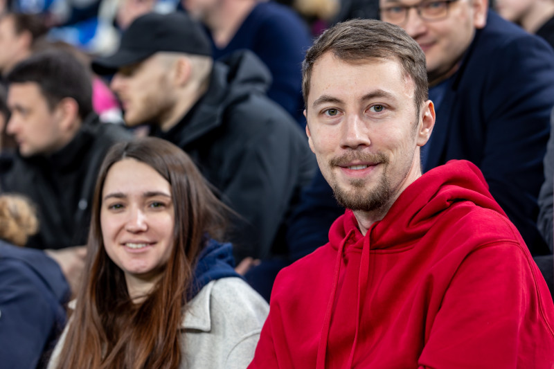 Болельщики на матче «Зенит» — «Динамо»