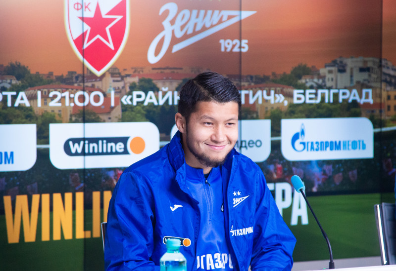 ПРесс-конференция «Зенита» перед матчем с «Црвена Звезда»